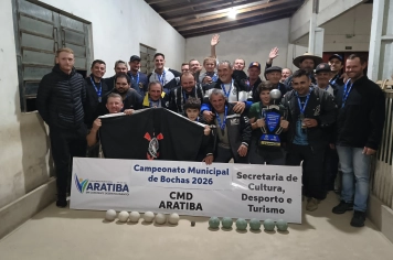 Corinthians do Tamanduazinho conquista o título da Série Prata no Municipal de Bocha de Aratiba