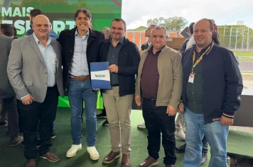Assinado convênio para construção do Complexo Esportivo Municipal de Aratiba 