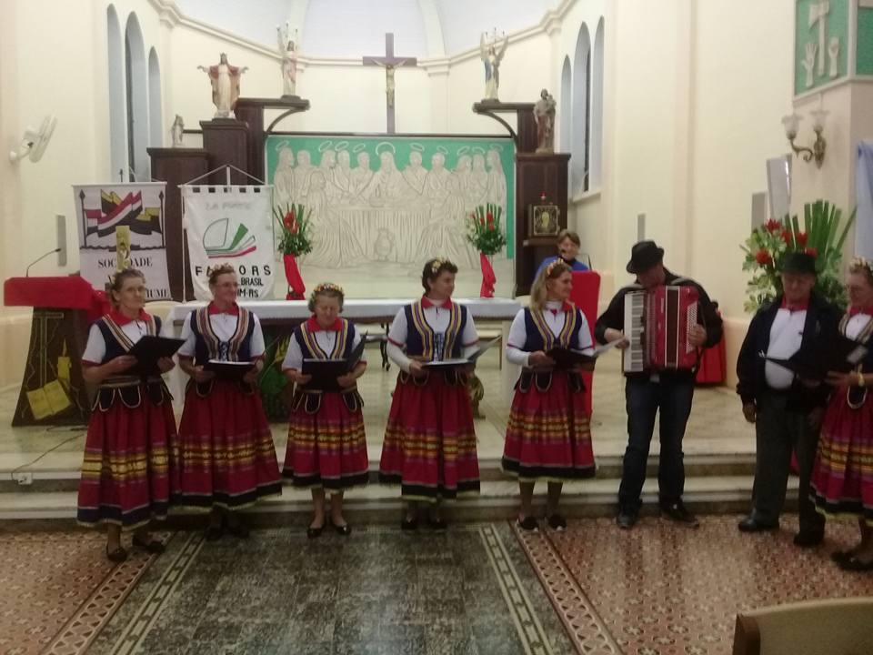 Aratiba sedia encontro de coros na noite de sábado.