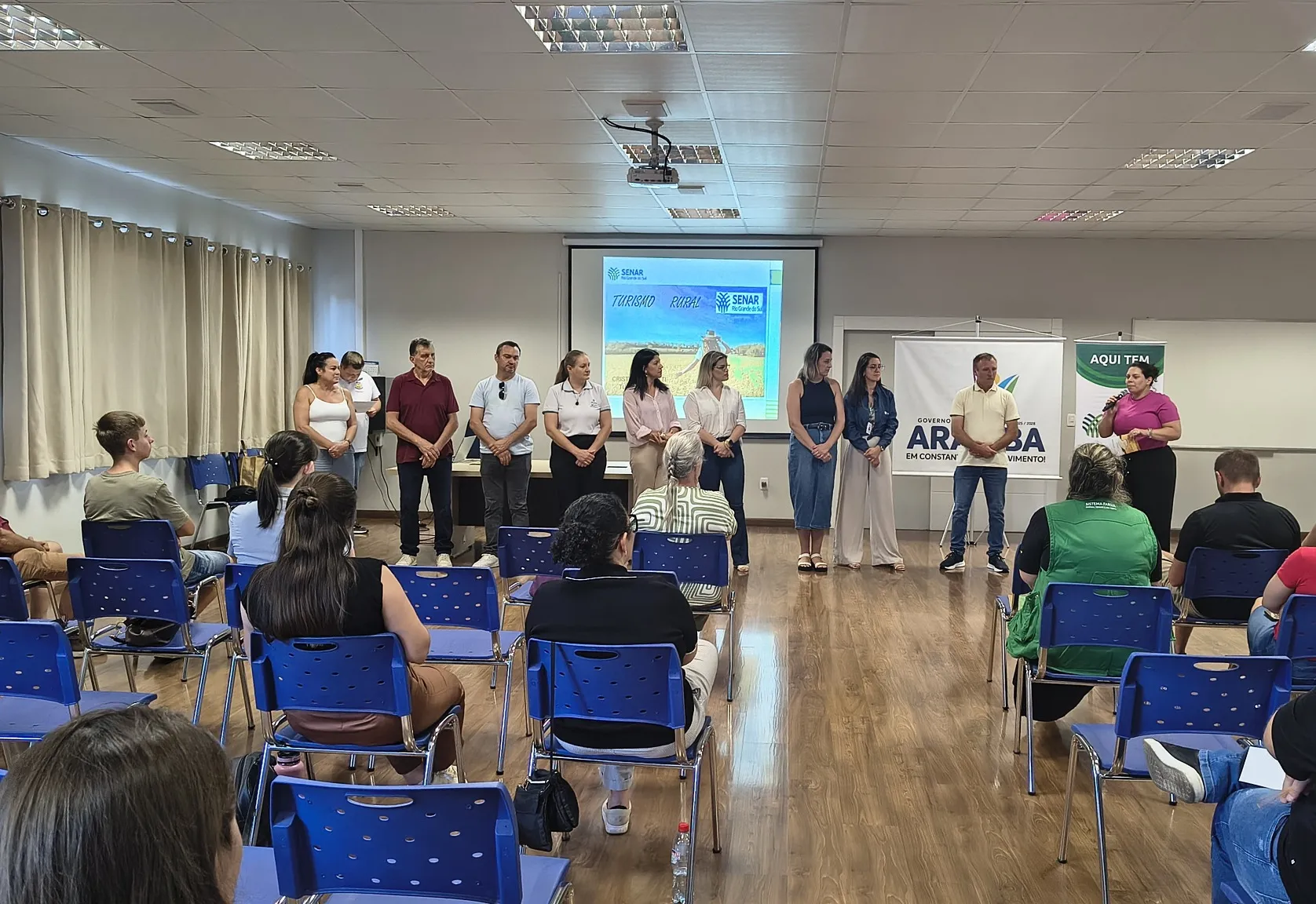 Palestra em Aratiba destaca programa de Turismo Rural do Senar