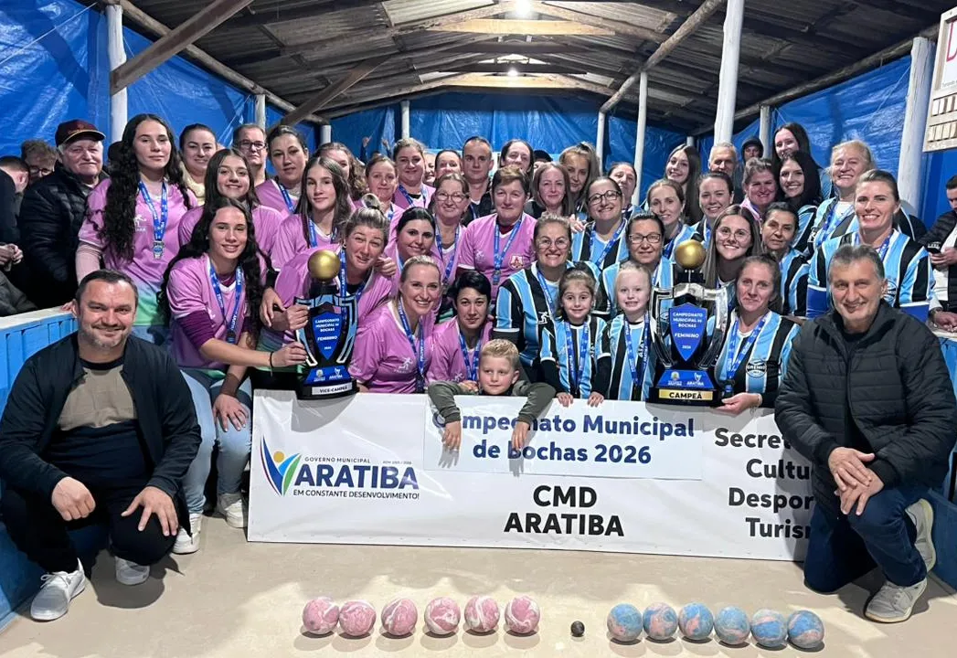 Grêmio do Pio X conquista o título do Campeonato de Bochas Feminino em Aratiba